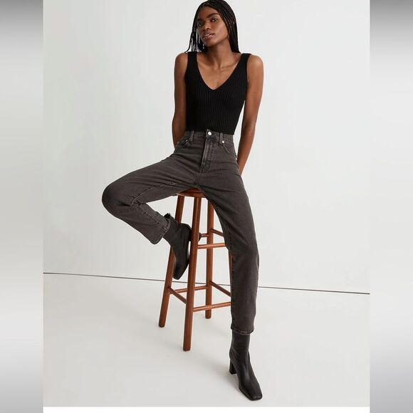 Madewell NWT The Perfect Vintage High Rise Jeans Size 25 in Lunar Wash - Picture 6 of 10